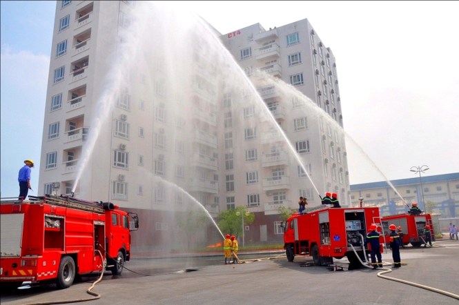 Triển khai huấn luyện chuyên sâu công tác phòng cháy, chữa cháy và cứu nạn, cứu hộ